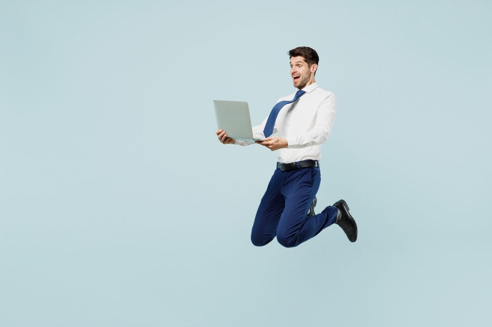 Full,Body,Sideways,Young,Employee,It,Business,Man,Corporate,Lawyer